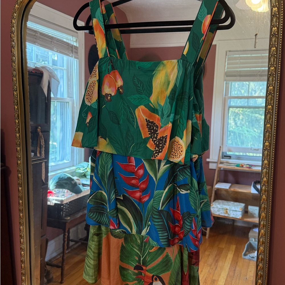 FARM Rio Tropical Multicolor Layered Dress - Picture 6 of 6